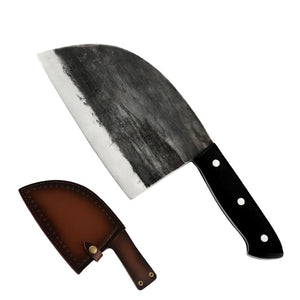 Hand Forged Serbian Meat & Vegetable Cleaver Knife