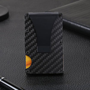 Carbon Fibre RFID Blocking Wallet | Zincera