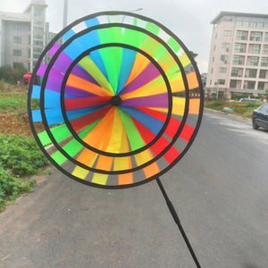 Colorful Garden Yard Wind Spinner | Zincera