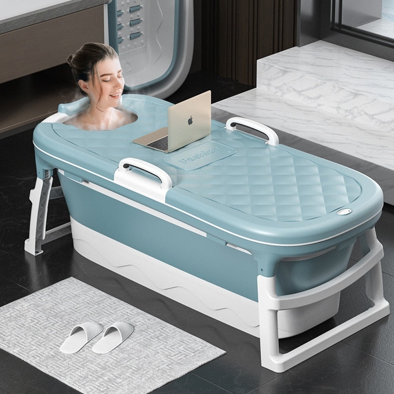 Foldable Stand Alone Bathtub For Adults | Zincera