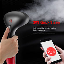Load image into Gallery viewer, Portable Handheld Clothes Iron Steamer | Zincera