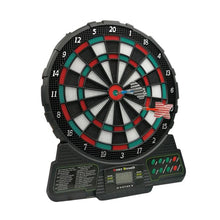 Load image into Gallery viewer, Premium Electronic Standing Soft Tip Dart Board | Zincera