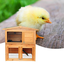 Load image into Gallery viewer, Large Indoor Outdoor Rabbit Hutch Cage House 40in | Zincera