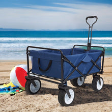Load image into Gallery viewer, Heavy Duty Collapsible Folding Utility Beach Wagon All Terrain Cart | Zincera