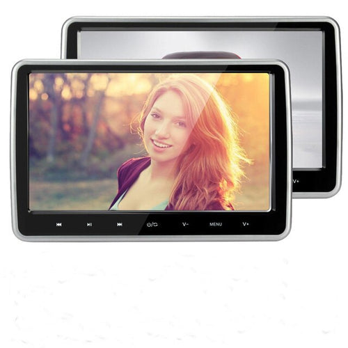 Premium Car Headrest DVD Player Monitor TV System | Zincera