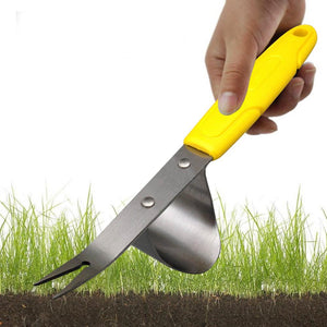 Premium Garden Weed Removal Tool Stainless Steel | Zincera