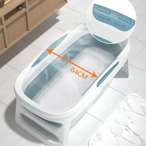 Portable Adult Foldable Bathtub Collapsible Stand Alone Spa | Zincera