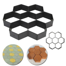 Load image into Gallery viewer, Concrete Paving Stepping Stone Path Molds 7 Piece | Zincera