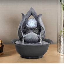 Load image into Gallery viewer, Resin Indoor Tabletop Water Fountain For Desktop | Zincera