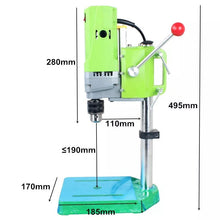 Load image into Gallery viewer, 18&quot; Table Top Bench Drill Press Stand 710W | Zincera