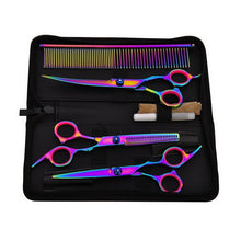 Load image into Gallery viewer, Premium Hair Cutting Scissors And Comb Set | Zincera