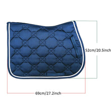 Load image into Gallery viewer, Luxury Western Horse Cotton Saddle Pad | Zincera
