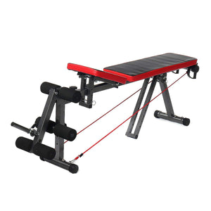 Adjustable Weight Lifting Dumbbell Workout Folding Bench | Zincera