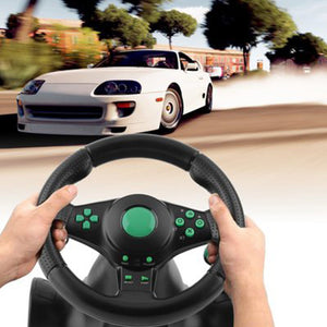 Racing Simulator Cockpit Steering Wheel Set | Zincera