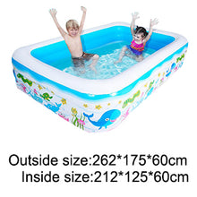 Load image into Gallery viewer, Inflatable Blow Up Above Ground Plastic Swimming Pool | Zincera