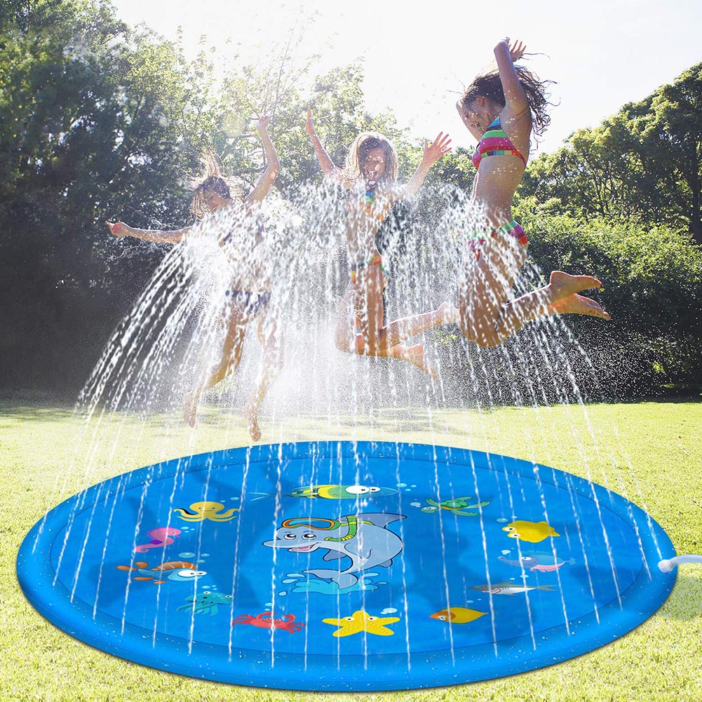 Kids Fun Sprinkler Water Toy Mat | Zincera