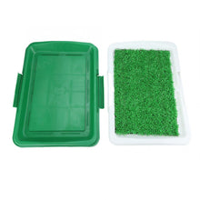 Load image into Gallery viewer, Portable Indoor Dog Porch Potty Grass Pee Pad | Zincera