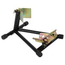 Load image into Gallery viewer, Heavy Duty Motorcycle Wheel Chock Stand | Zincera