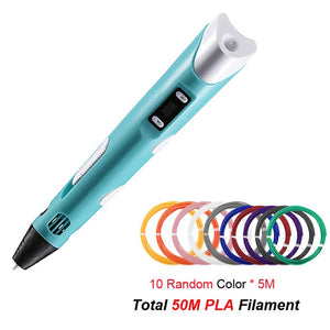 Premium 3D Printer Drawing Art Pen 1.75mm | Zincera