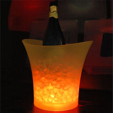 Load image into Gallery viewer, LED Insulated Champagne Ice Chiller Bucket | Zincera