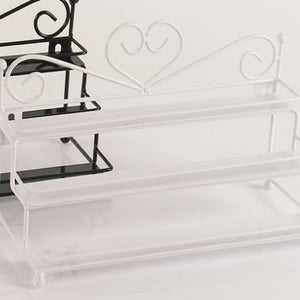 Premium Nail Polish Organizer Display Shelf Rack | Zincera