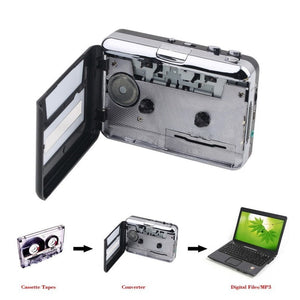 Portable Cassette To MP3 Converter And Tape Player | Zincera