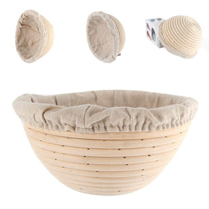 Round Banneton Bread Proofing Basket Bowl | Zincera