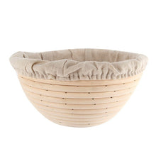 Load image into Gallery viewer, Round Banneton Bread Proofing Basket Bowl | Zincera