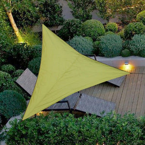 Waterproof Patio Triangle Sun Shade Sail Canopy | Zincera