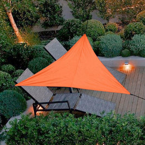 Waterproof Patio Triangle Sun Shade Sail Canopy | Zincera