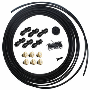 Outdoor Patio Water Misting Hose System | Zincera