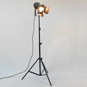 Adjustable Industrial Spotlight Work Floor Lamp | Zincera