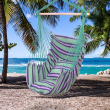 Load image into Gallery viewer, Premium Hanging Hammock Indoor Outdoor Ceiling Swing Chair | Zincera