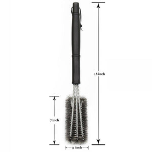 Stainless Steel BBQ Grill Grate Cleaning Brush | Zincera