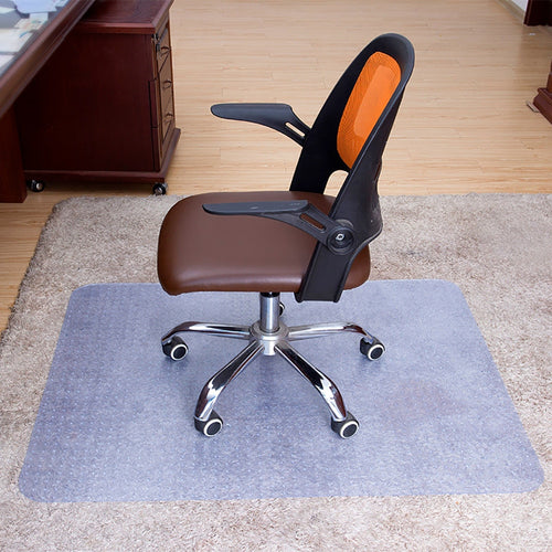 Transparent Office Rolling Computer Desk Chair Mat | Zincera