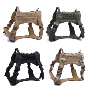 Heavy Duty Tactical No Pull Dog Harness Vest | Zincera