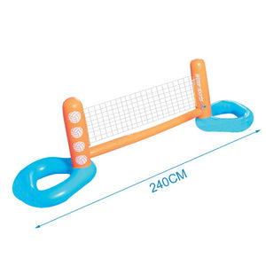 Floating Above Ground Swimming Pool Volleyball Net | Zincera