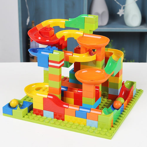 Marble Run Race Toy Track Set | Zincera
