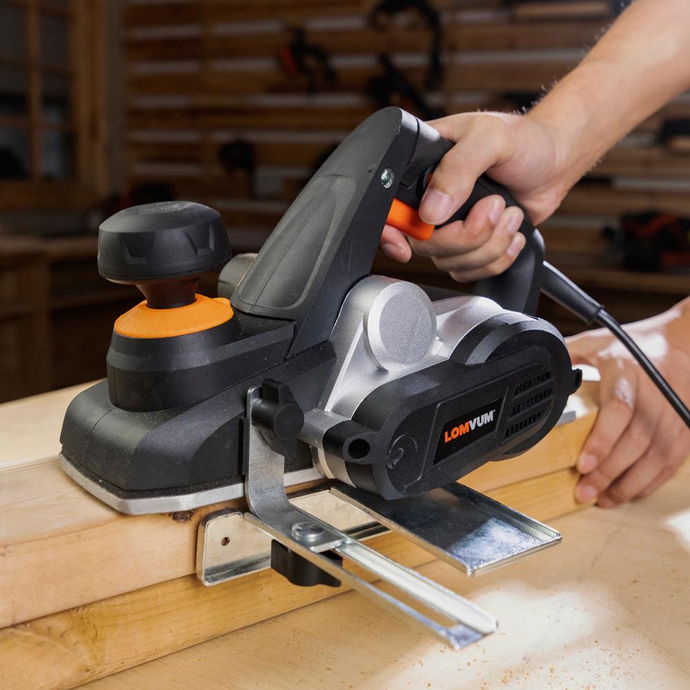 Premium Hand Held Electric Wood Planer | Zincera