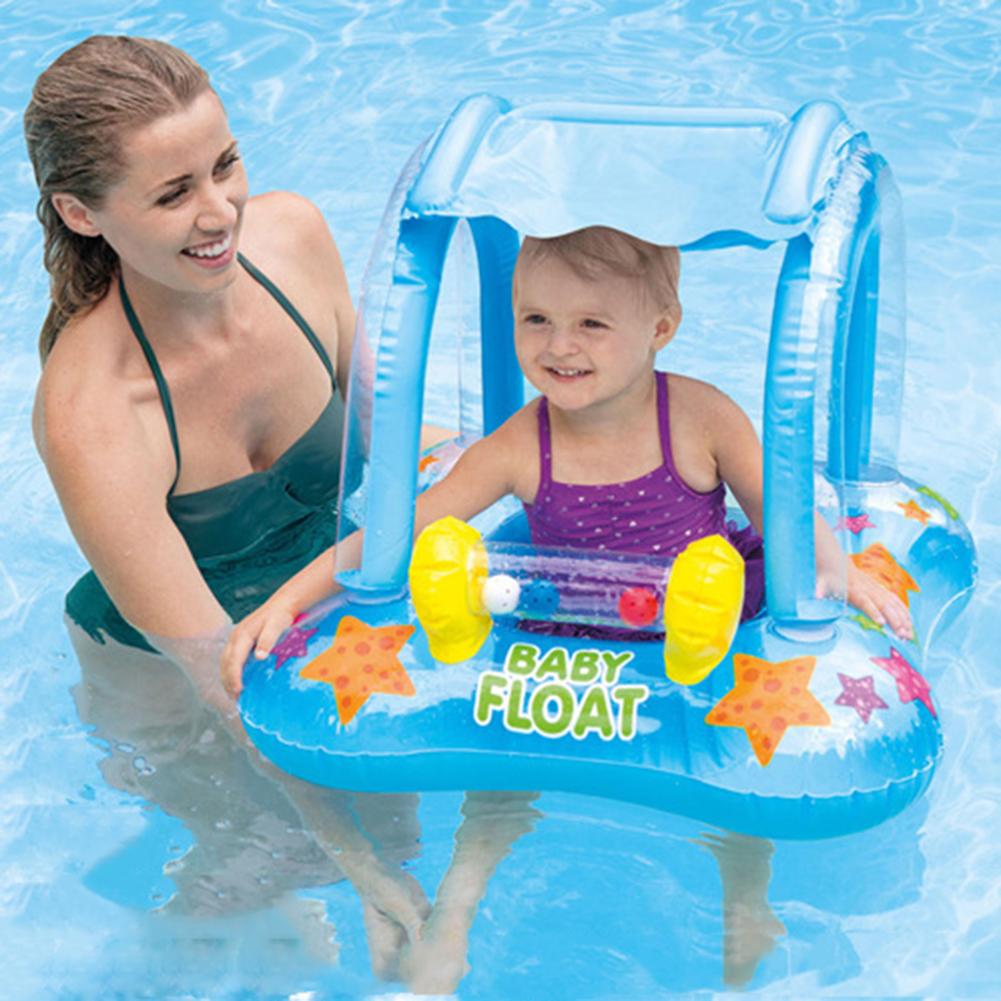 Toddler Swimming Pool Float With Canopy | Zincera