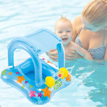Load image into Gallery viewer, Toddler Swimming Pool Float With Canopy | Zincera
