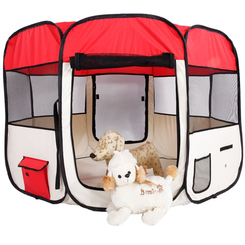 Portable Indoor Dog And Cat Playpen Kennel 35