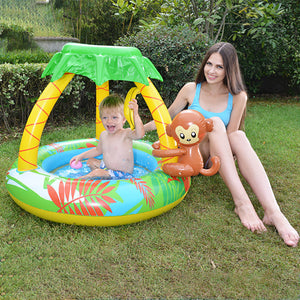 Premium Inflatable Plastic Baby Swimming Pool | Zincera
