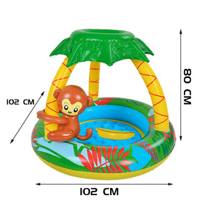 Premium Inflatable Plastic Baby Swimming Pool | Zincera