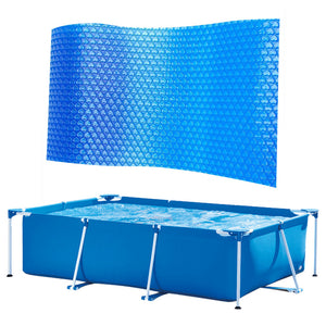 Rectangle Above Ground Solar Pool Cover Blanket 8' x 5' | Zincera