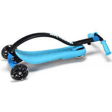 Load image into Gallery viewer, Kids Curved Foldable Riding Kick Scooter