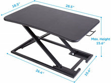 Load image into Gallery viewer, Premium Adjustable Standing Desk Converter | Zincera