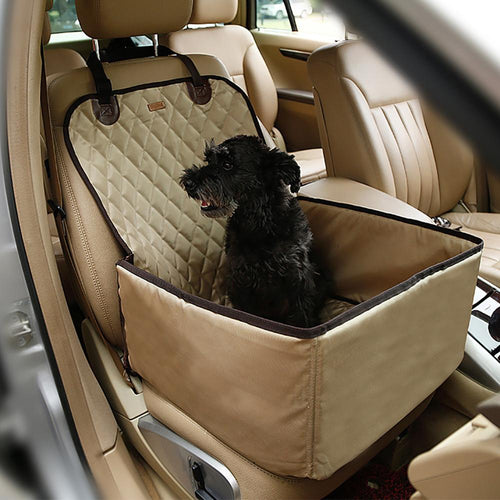 Spacious Safe Small Dog Car Booster Seat | Zincera