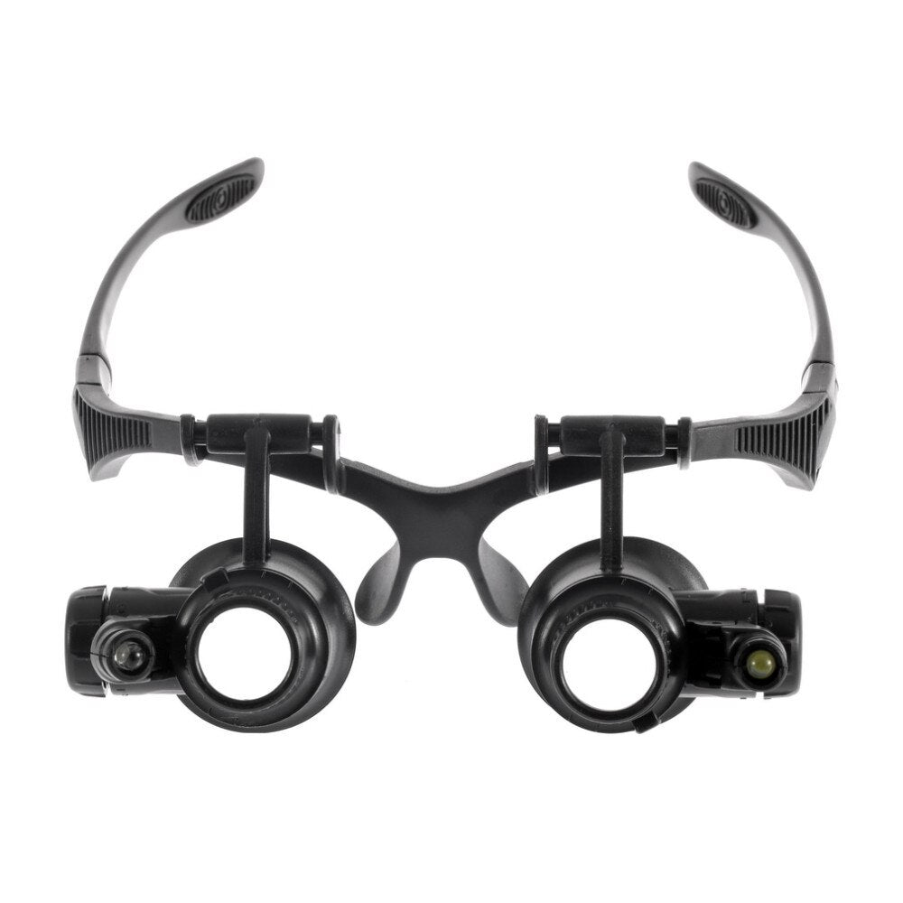 Premium Wearable Lighted Magnifying Eyeglasses | Zincera