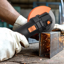 Load image into Gallery viewer, Portable Handheld Cordless Angle Grinder 4-1/2 in